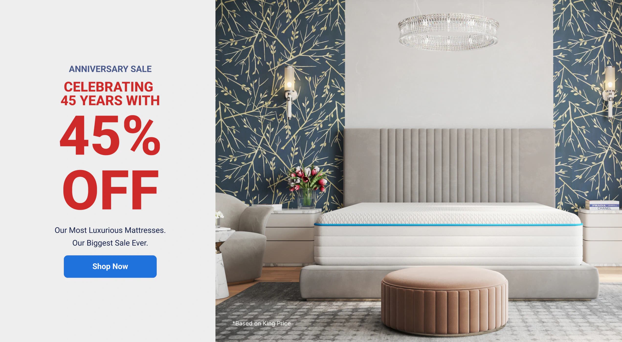 45% Luxury Mattresses