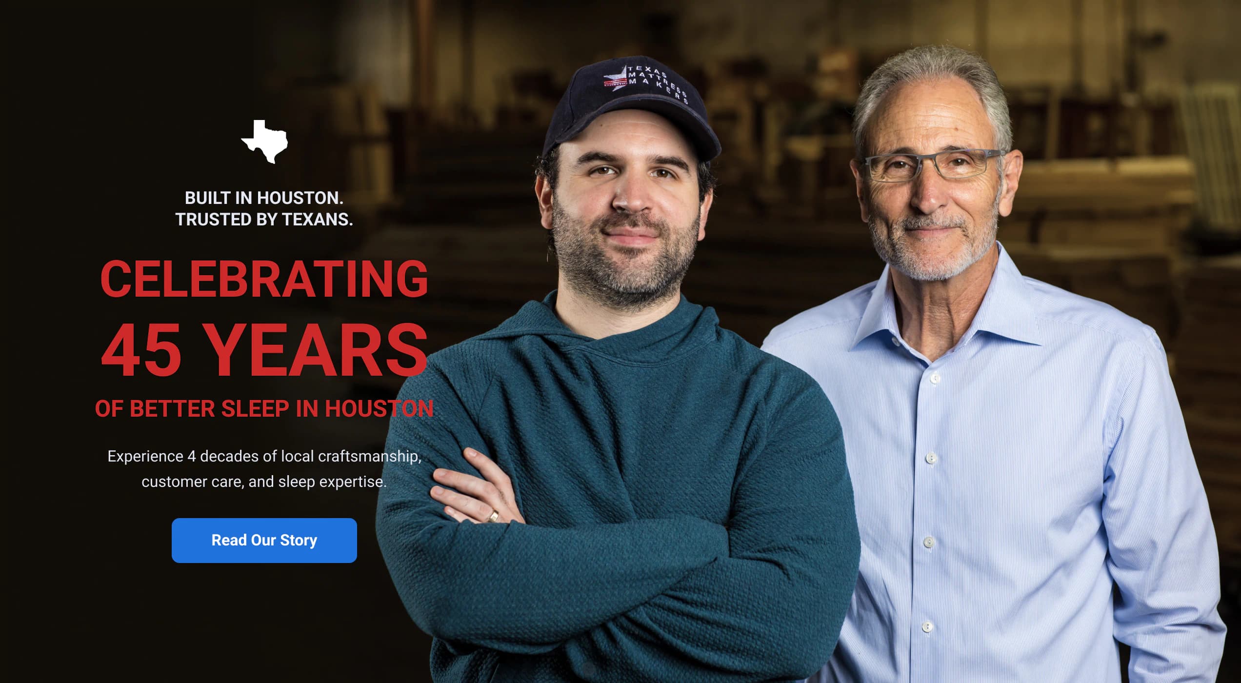 Celebrating 45 Years of Better Sleep In Houston