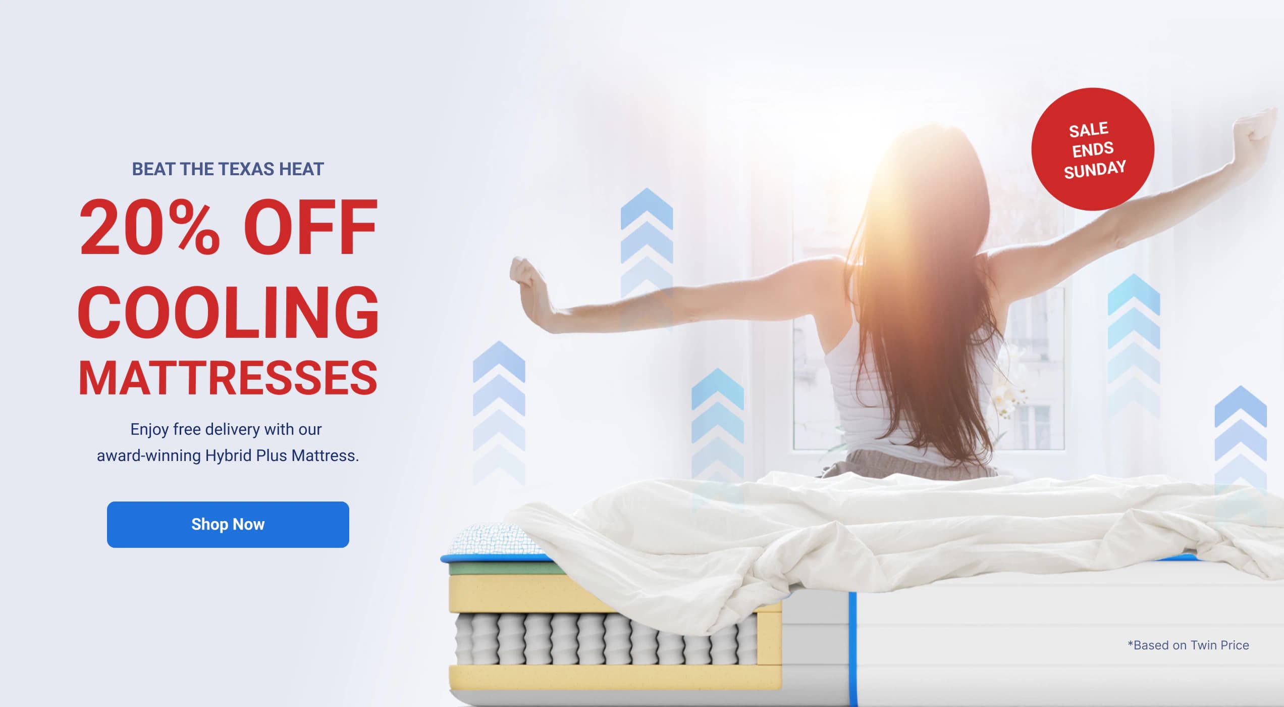 20% Off Cooling Mattresses