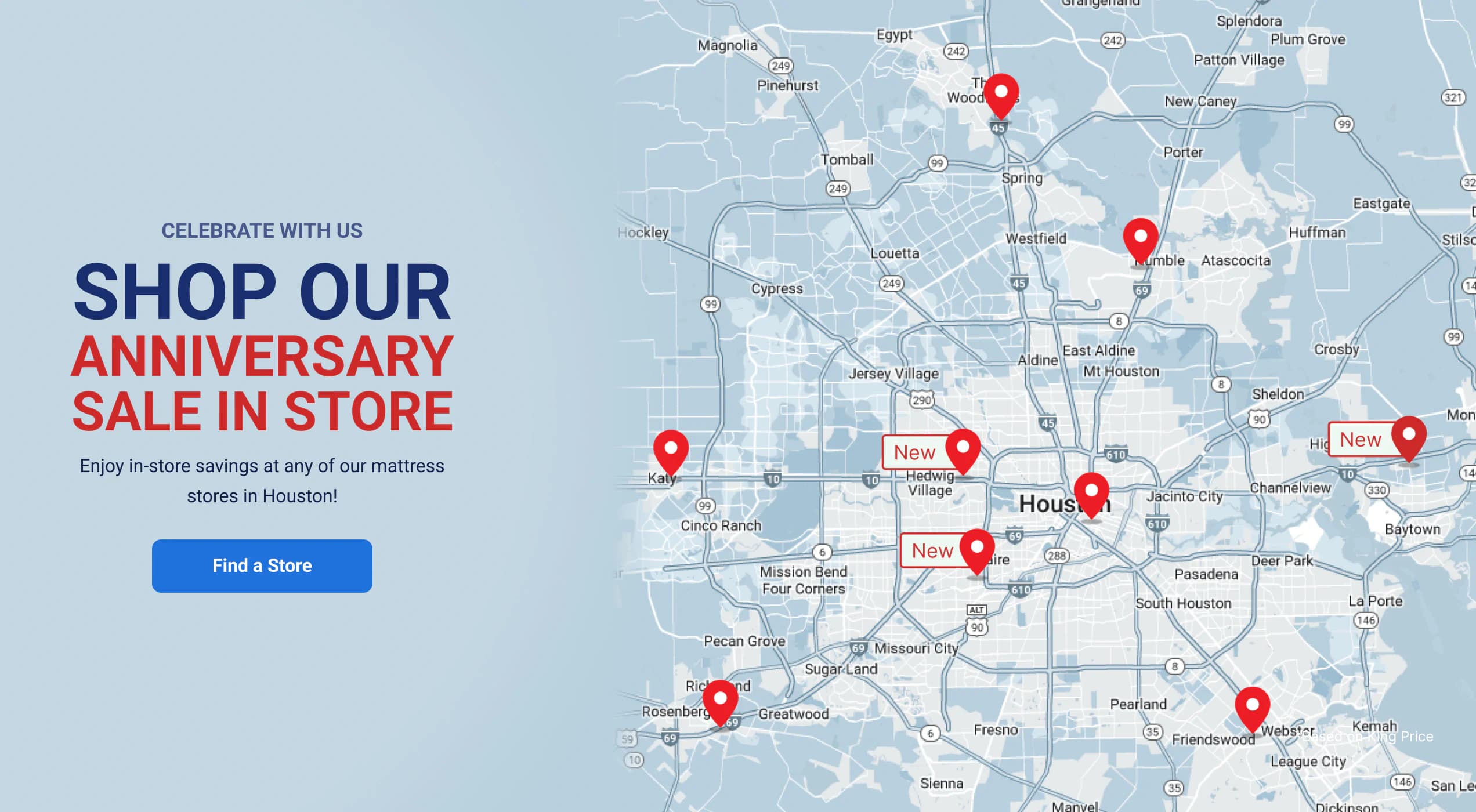 Shop Anniversary Sale in Store