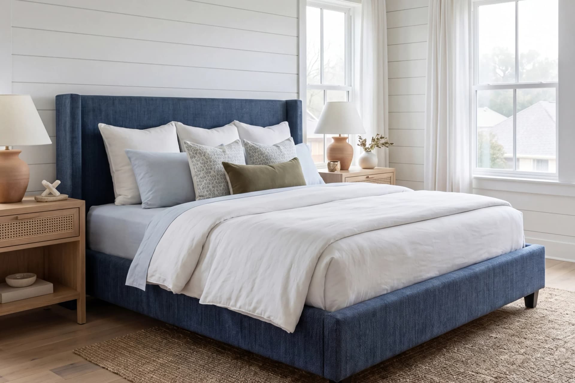 Cozy winged panels