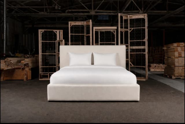 Summit Upholstered Bed Frame