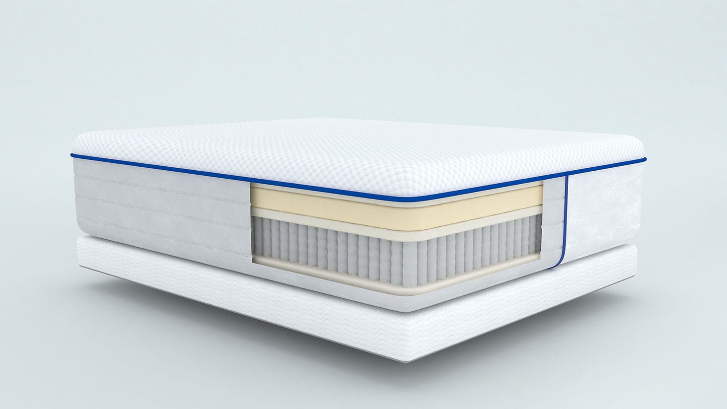 10.5 medium hybrid mattress in a box