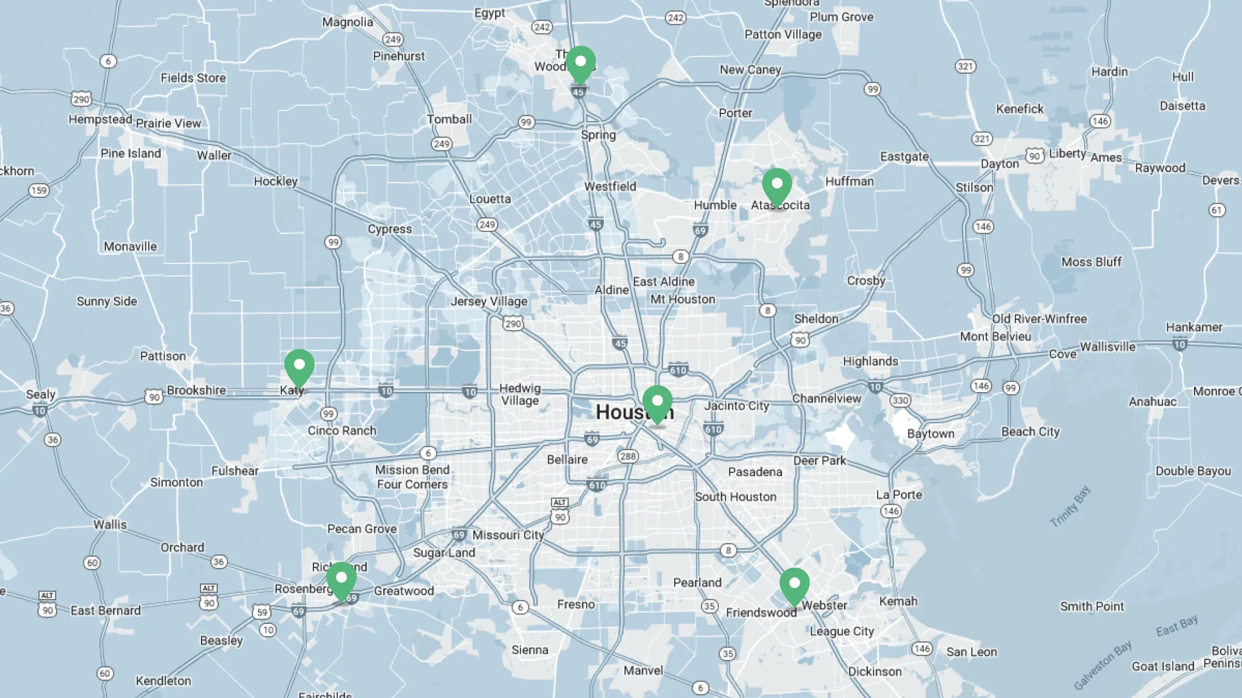 map of TMM locations